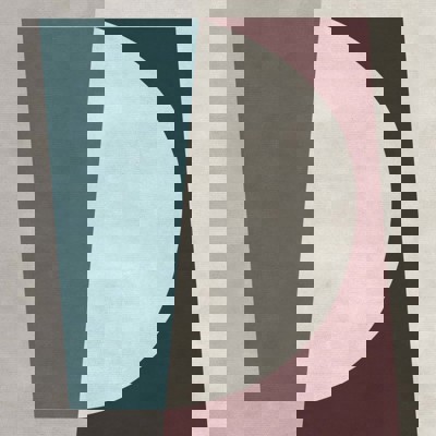 Show details for Bauhaus Rug Curves 55 Picture of Bauhaus Rug Curves 55